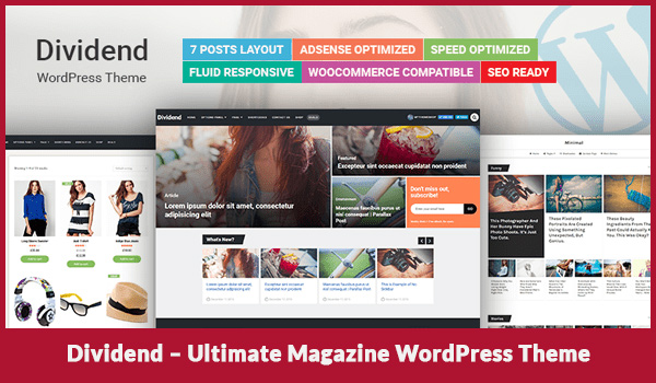 Dividend Ultimate Magazine WordPress Theme